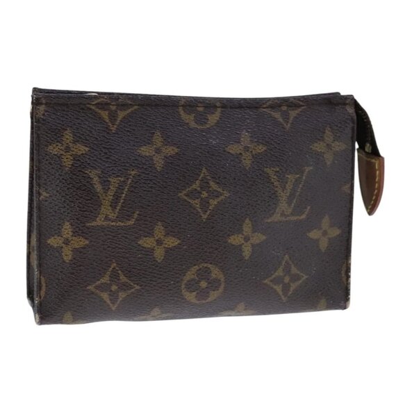 LOUIS VUITTON Monogram Poche Toilette 15 Pouch M47546 LV Auth 106486 - Picture 1 of 16